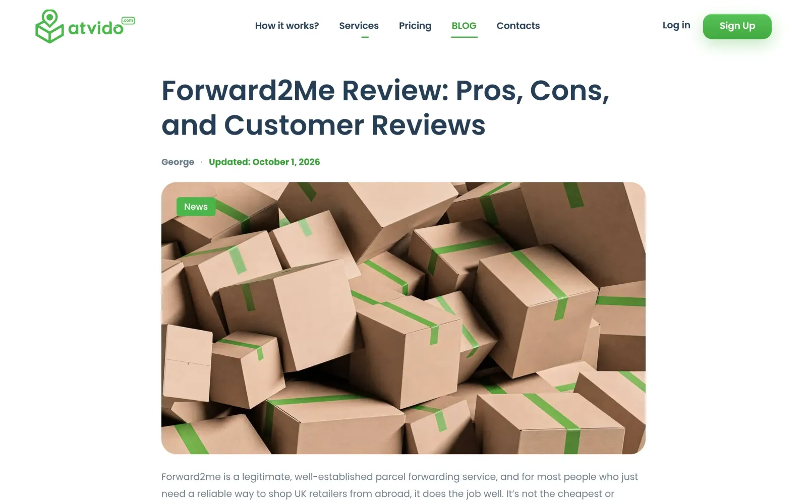 forward2me third-party review, updated 1 October 2026