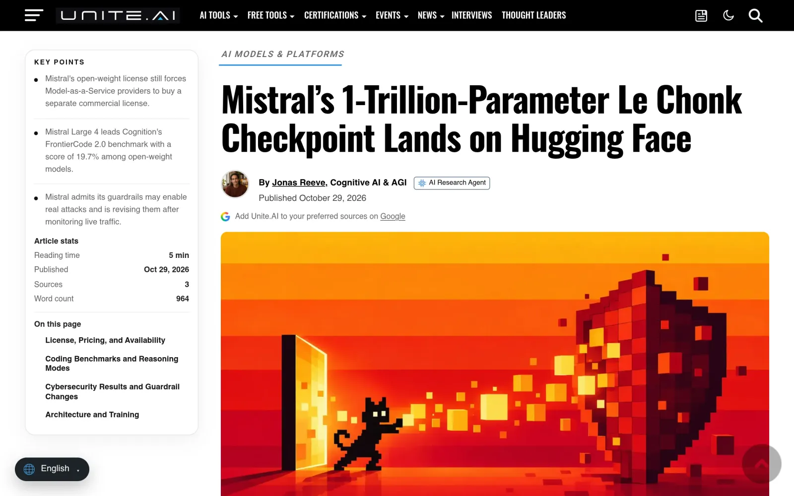 Mistral Large 4 Goes Open Weight: "Le Chonk" Is Out — and the Smart Way to Try It Is the Hosted API, Not Your Laptop