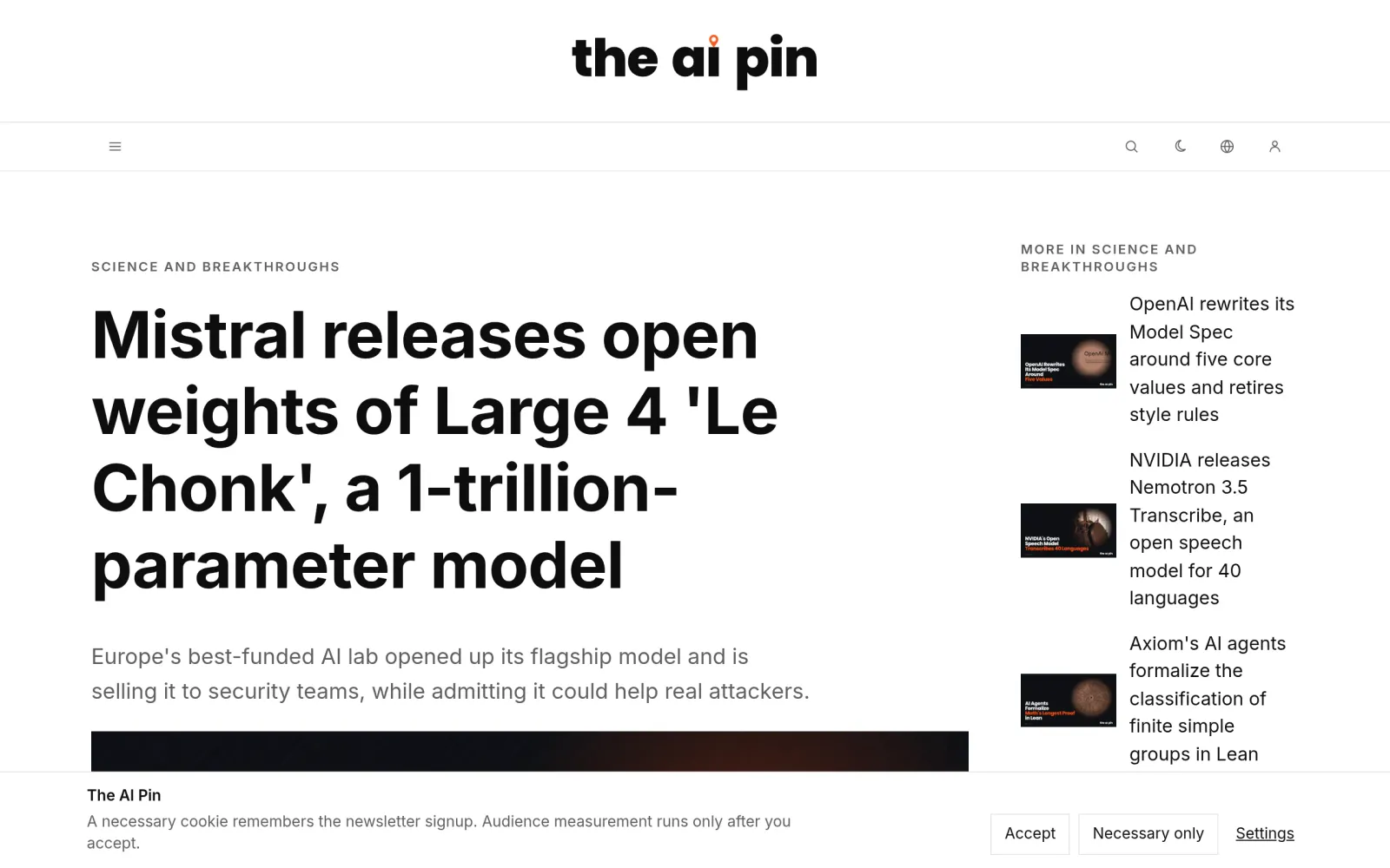 Mistral Large 4 open release: hosted pricing and benchmark scores