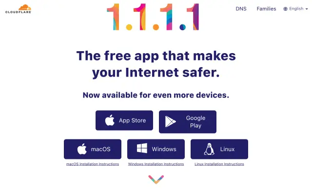 免费 VPN：Cloudflare WARP，无限流量一键加密上网